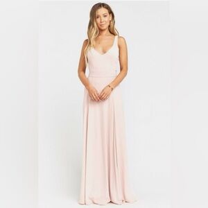 NWT Show Me Your MuMu Jenn Maxi Dress in Dusty Blush